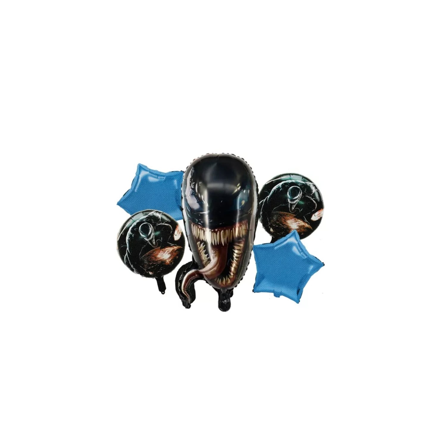 Kit globos metalicos temática Venom