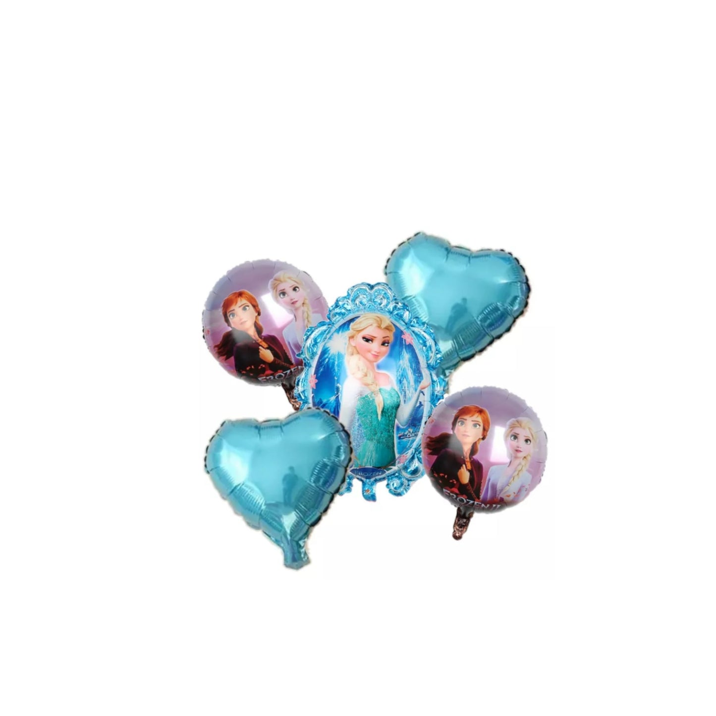 Kit globos metalicos temática Frozen