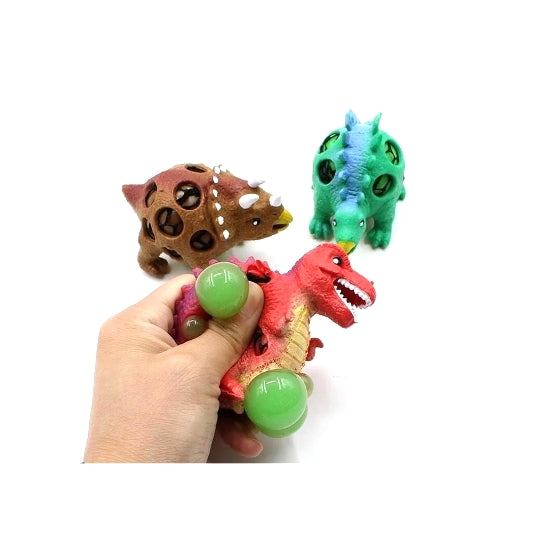 6 dinosaurios squishy sensorial juguete Piñata Bolo Fiesta Cumple Premio 6pz (precio por 6 pzs)