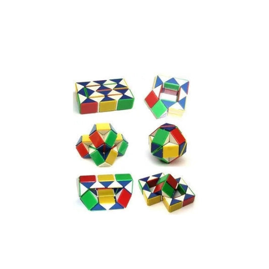 1 Serpiente Mágica De Colores Premio juguete Piñata Bolo Fiesta 1 pz (precio por pieza)