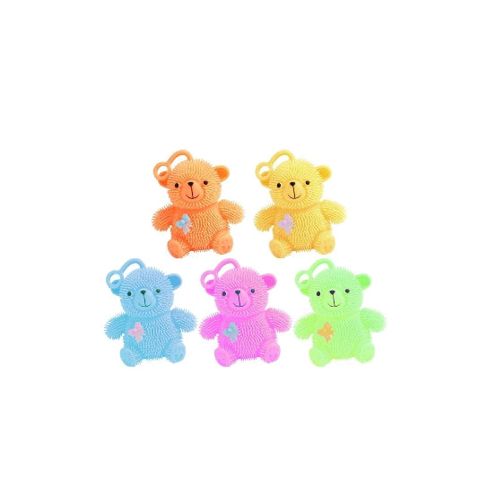 6 ositos luminosos squishy sensorial juguete Piñata Bolo Fiesta Cumple Premio 6pz (precio por 6 pzs)