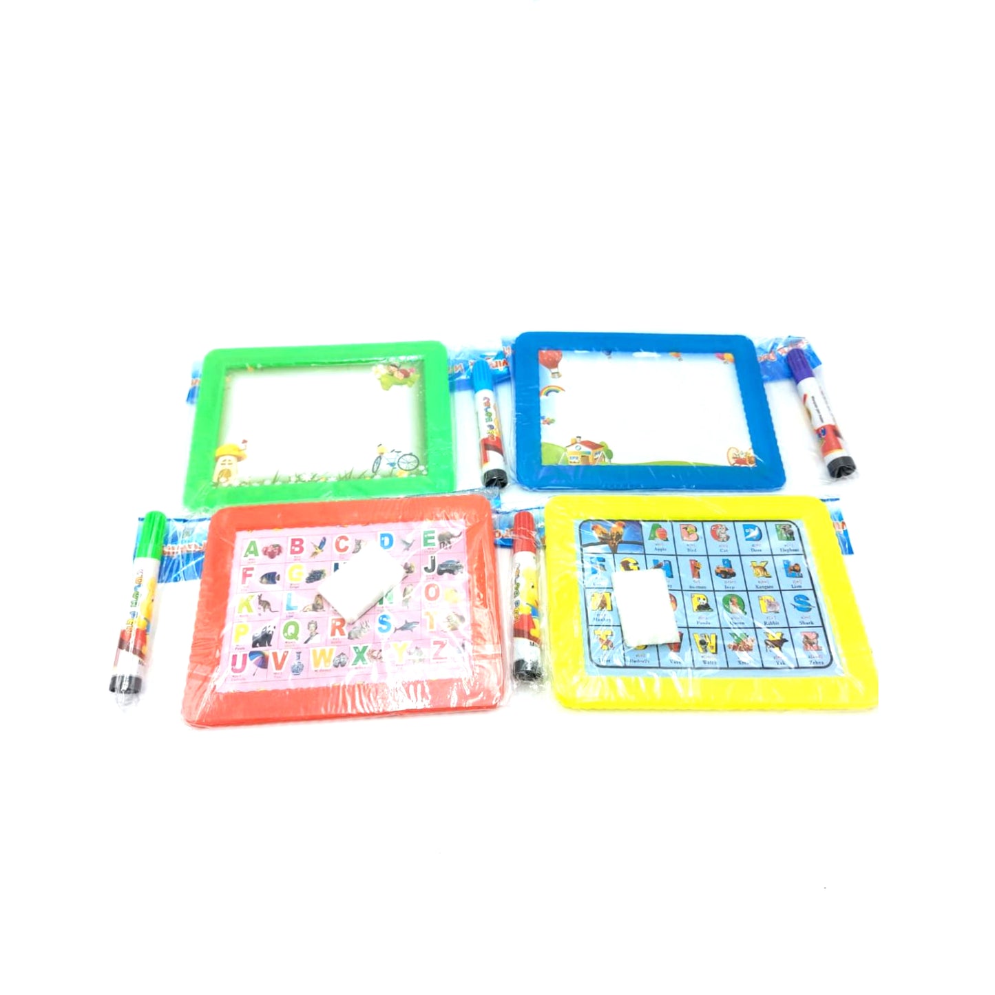 12 pizarrón grande colores surtidos (precio por docena)