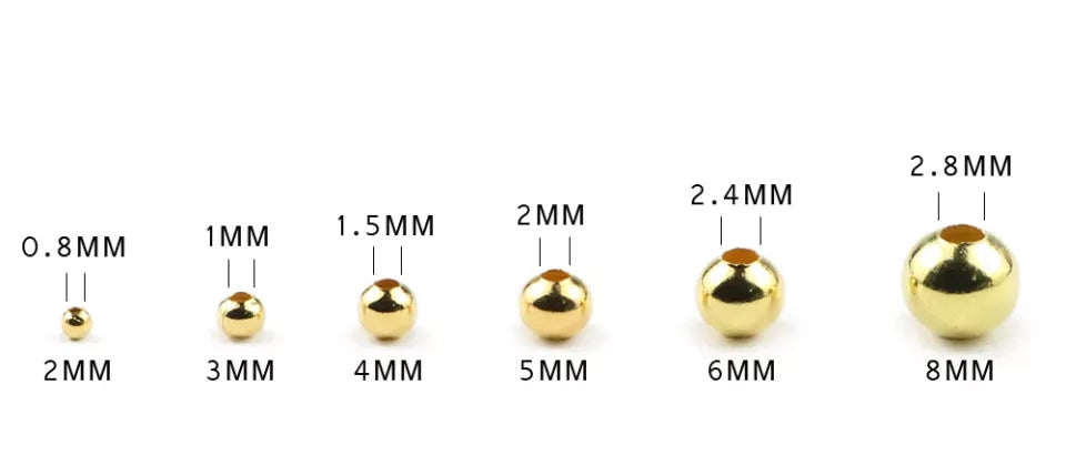 Separador dorado #6 (por bolsa 100 pz)