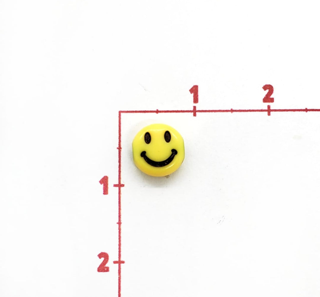 Separador luneta carita feliz amarilla (por bolsa 100 pz)