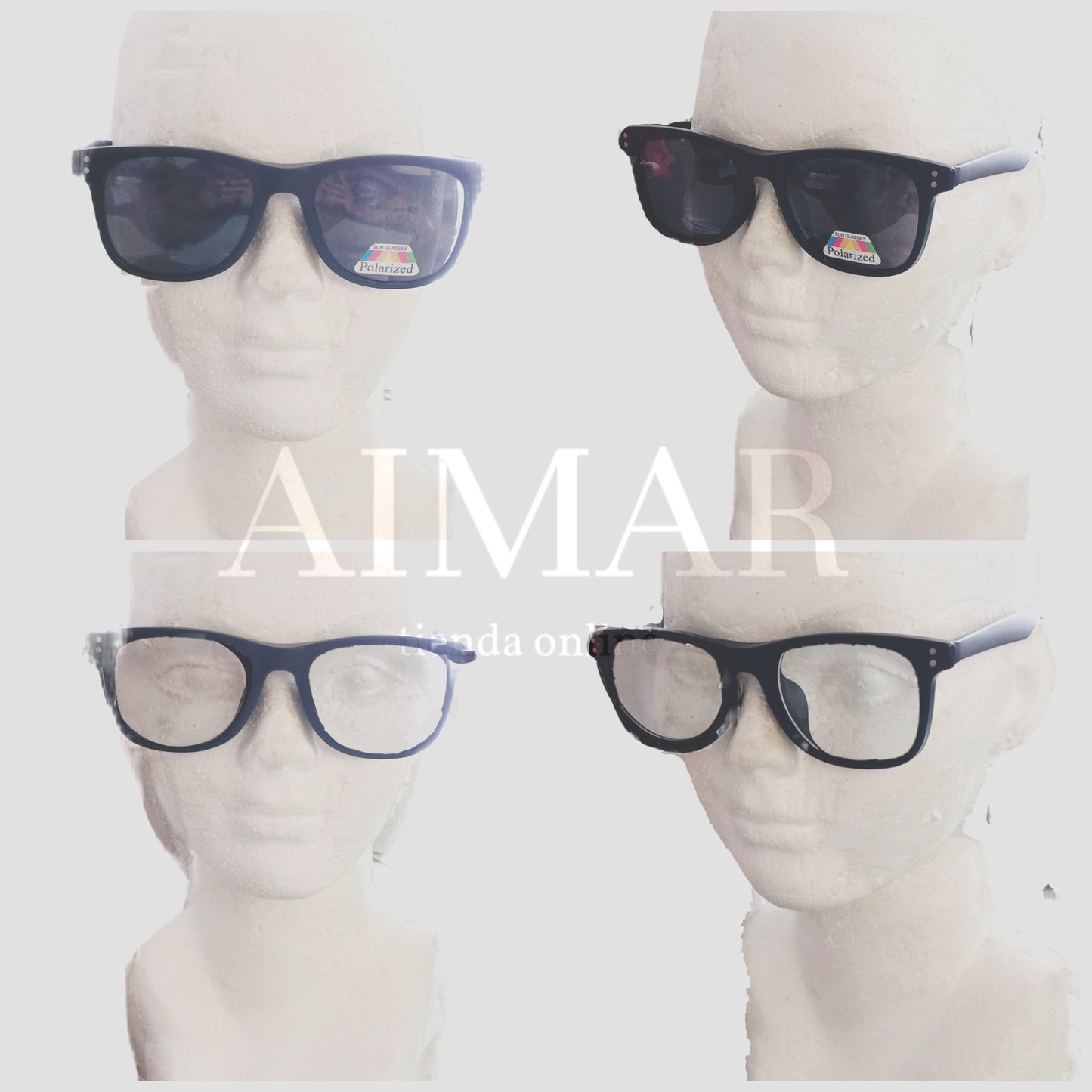 Lentes Armazón 5 En 1 Magnético Para Graduar 8835- 2282