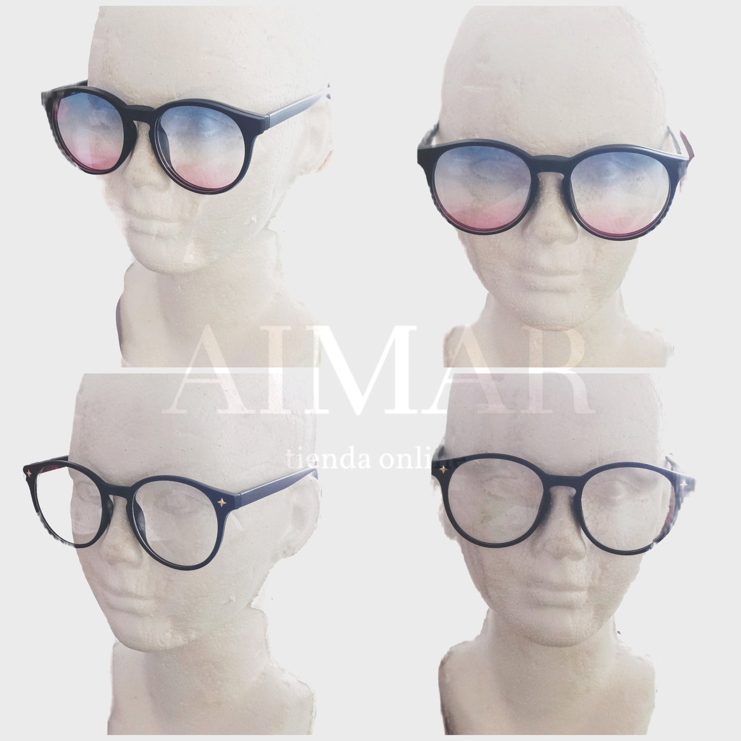 Lentes Armazón 5 En 1 Magnético Para Graduar 8813- 2231