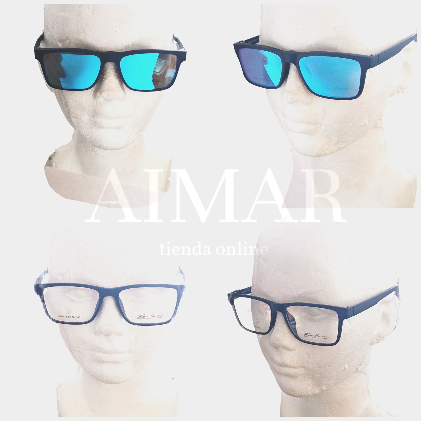 Lentes Armazón Clip 5 En 1 Magnético Para Graduar 12124