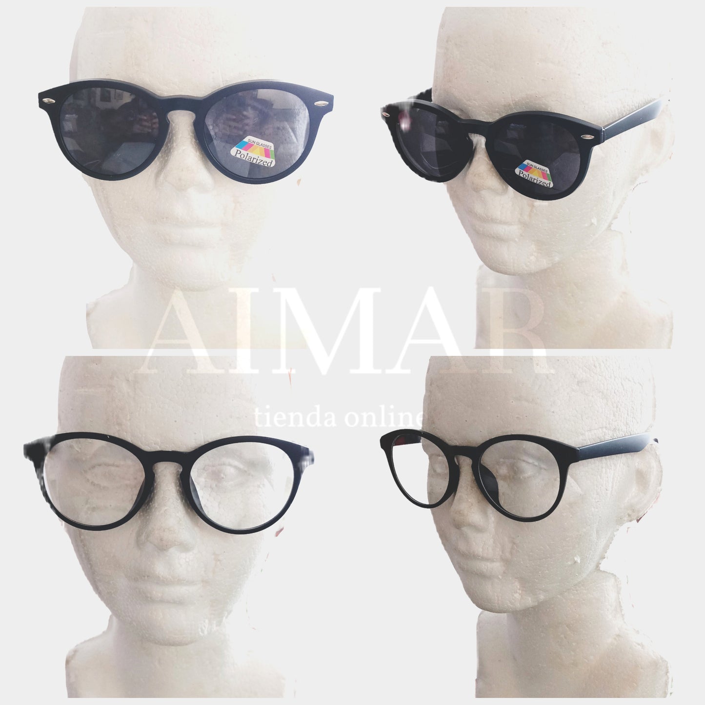Lentes Armazón 5 En 1 Magnético Para Graduar 8804- 2205