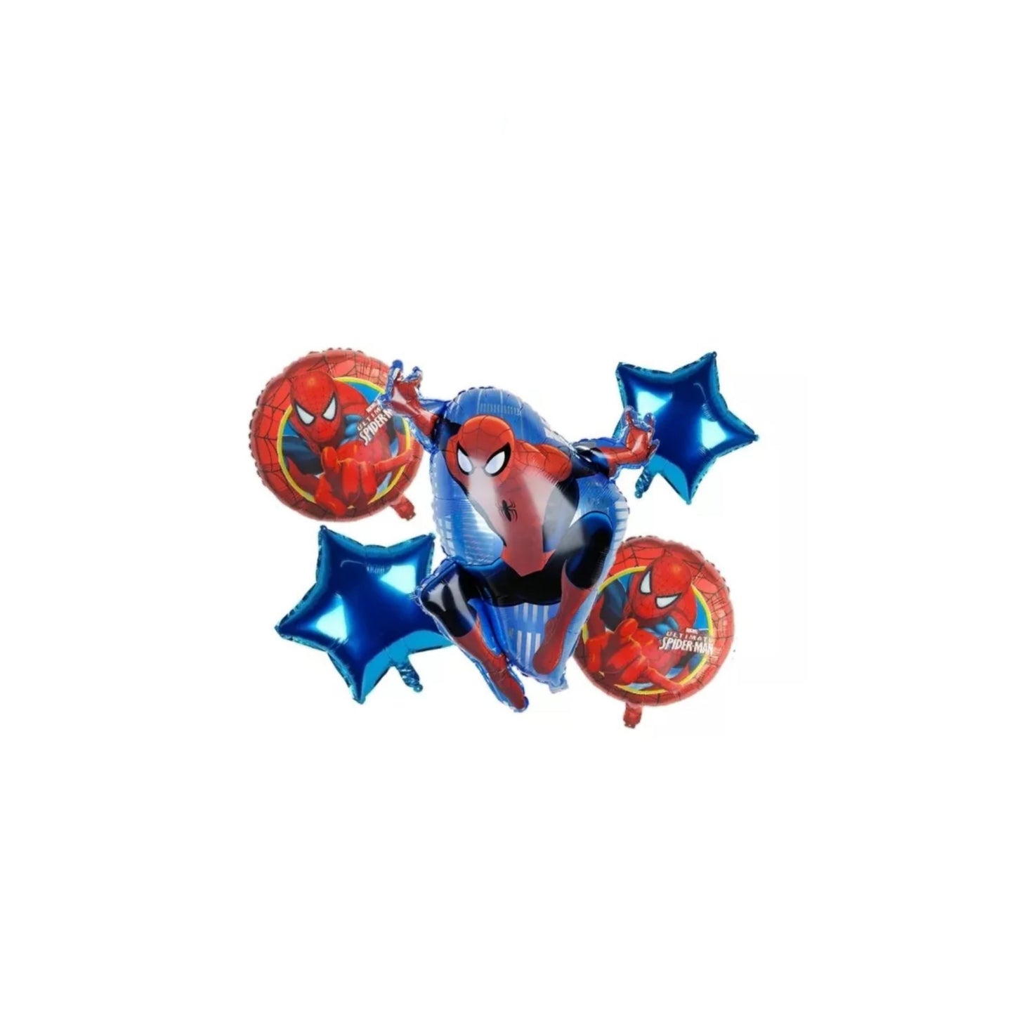 Kit globos metalicos temática Spiderman