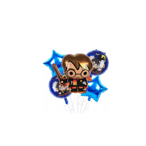 Kit globos metalicos temática Harry Potter