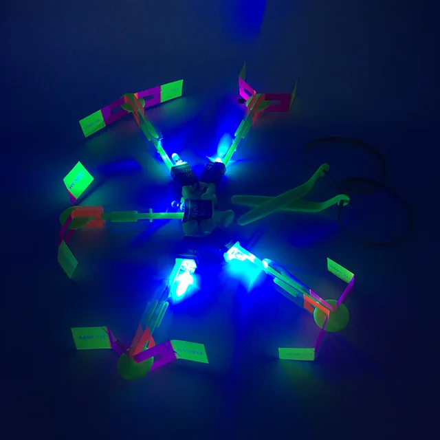 10 flecha de luz  Juguete  piñatas bolos fiesta (precio por 10 PZ)