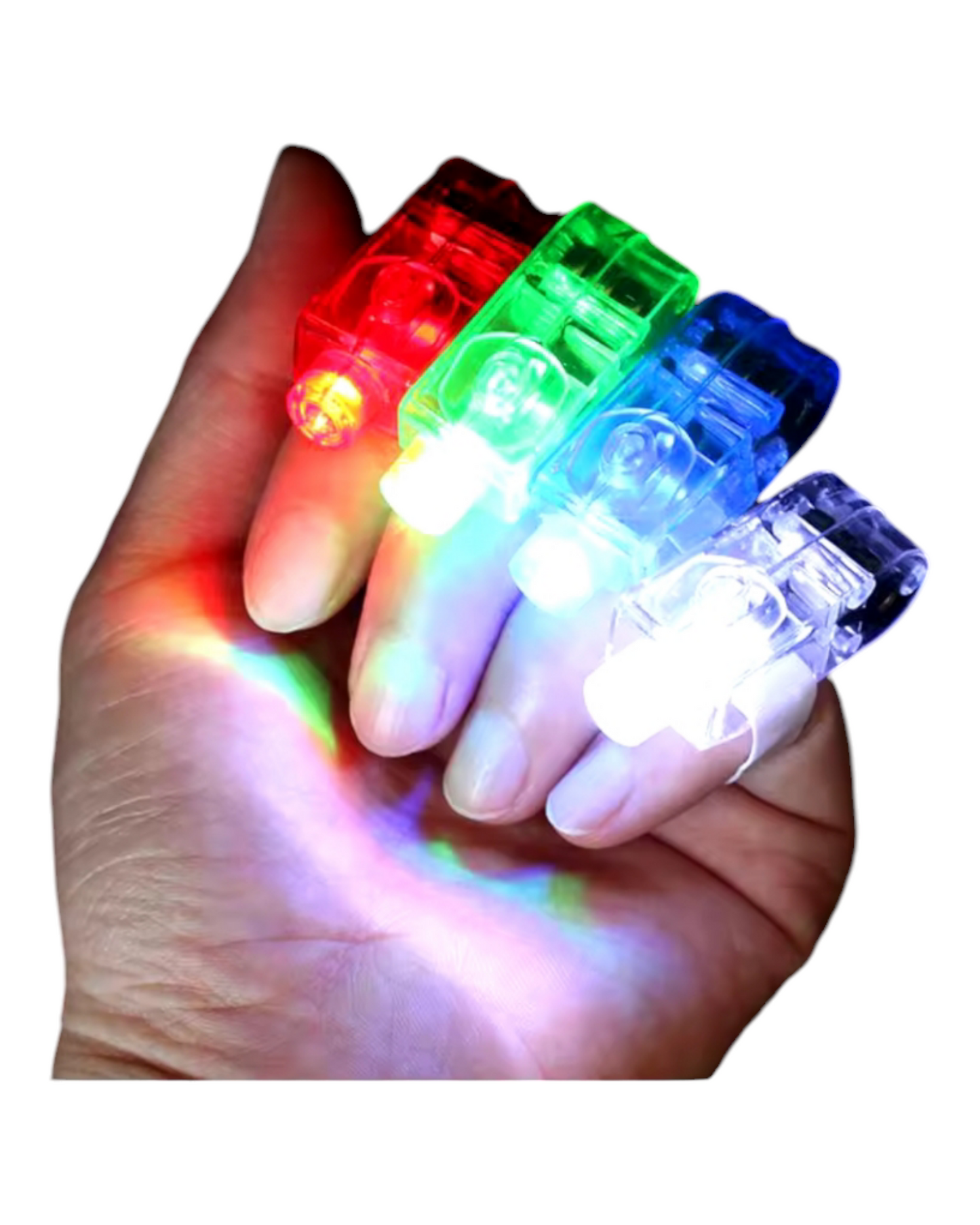 1 paquete de 4 anillos luminosos batucada regalo fiesta premio (precio por 4 piezas)