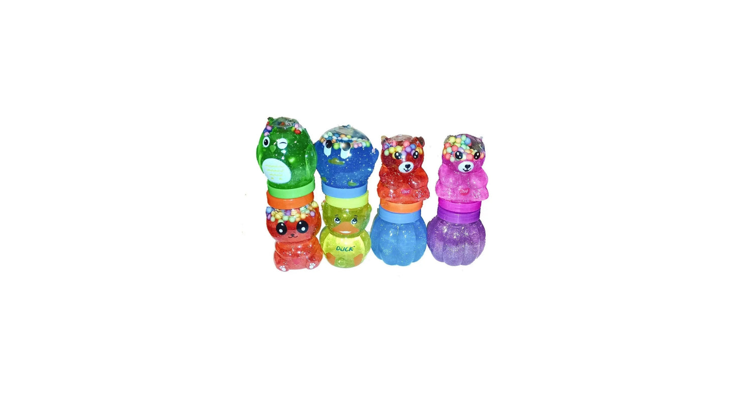 12 Pzs Moco De Gorila Bote Surtidos Slime Juguete Fiesta (precio por docena)