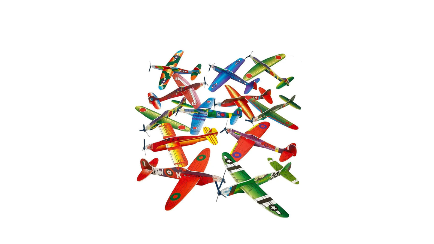20 aviones armables Juguete  piñatas bolos fiesta (precio por 20 PZ)