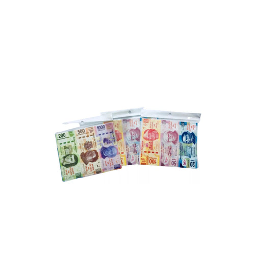 1 paquete de 24 billetes didácticos clásico juguete Piñata Bolo Fiesta Cumple pq (precio por pq)