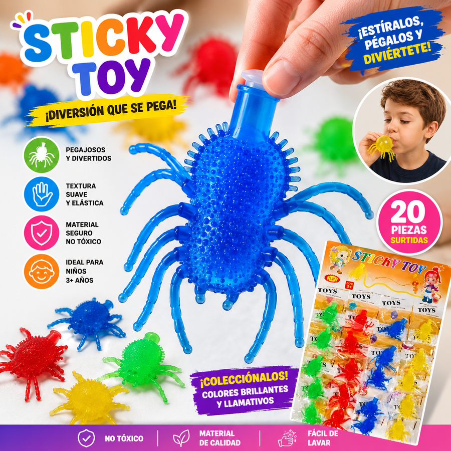Planilla 20 Silbatos Insecto Globo Surtidos para Piñata