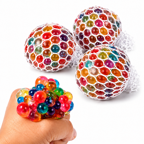 Cerebros Squishy Antiestrés de Gel Colores Surtidos 12 piezas Juguete Piñata Bolo Fiesta Infantil