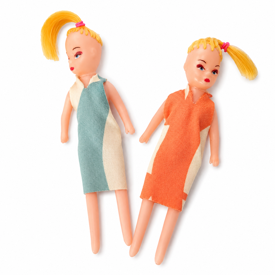 Planilla Mini Muñecas Surtidas para Piñata 20 Pzas