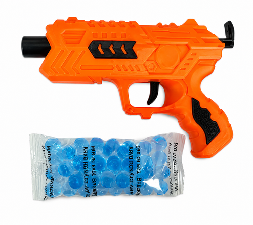 Pistola Mini Hydrogel Infantil con Dardos y Bolitas de Gel | Juguete para Piñata, Bolos y Premios | 1 Pieza