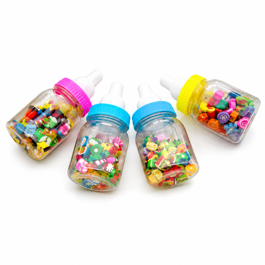 Mini Mamilas con Mini Borradores Kawaii Surtidos 12 pzas | Recuerdos para Piñata, Premios Escolares y Regalos