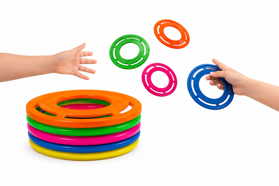 Disco volador para niños | Juguete para piñatas, Bolos, fiestas infantiles