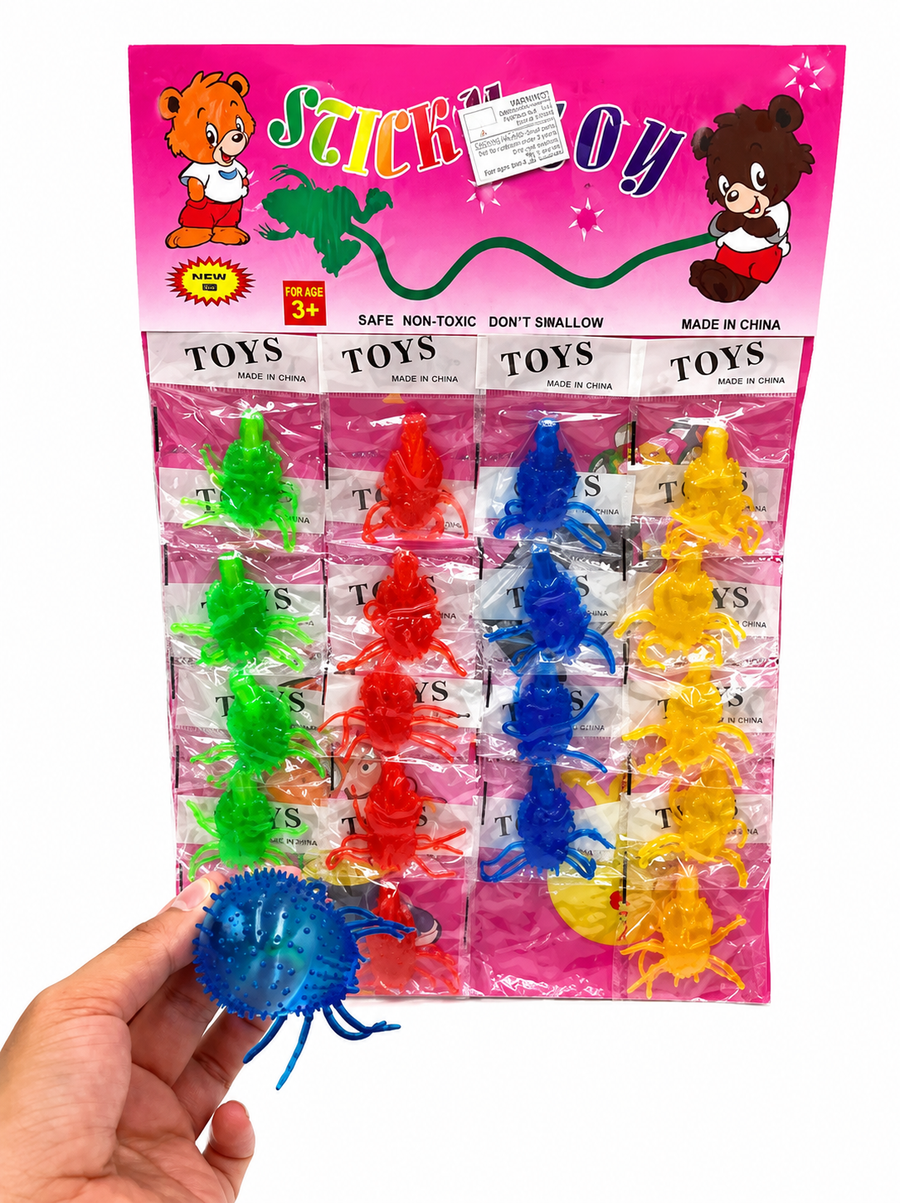 Planilla 20 Silbatos Insecto Globo Surtidos para Piñata