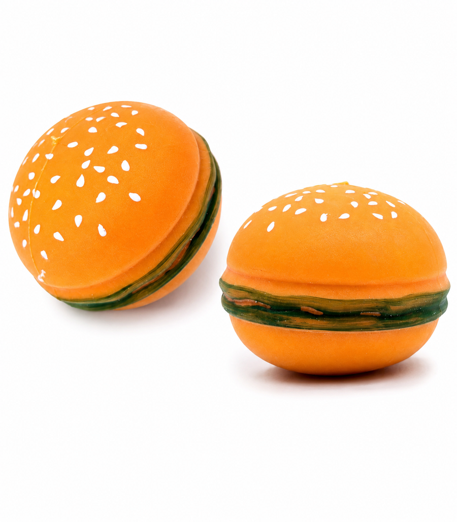 Hamburguesas Squishy Antiestrés 12 Piezas Para Piñata Bolos Recuerdos