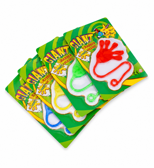 4 Manos Pegajosas Grandes Colores Surtidos Juguete Fiesta Piñata Bolo Premio Infantil