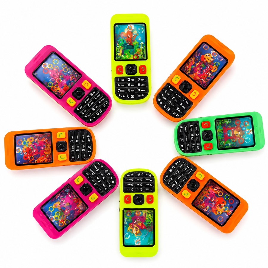 Celular de Agua Juguete Sensorial para Niños | Juego de Aros Flotantes
