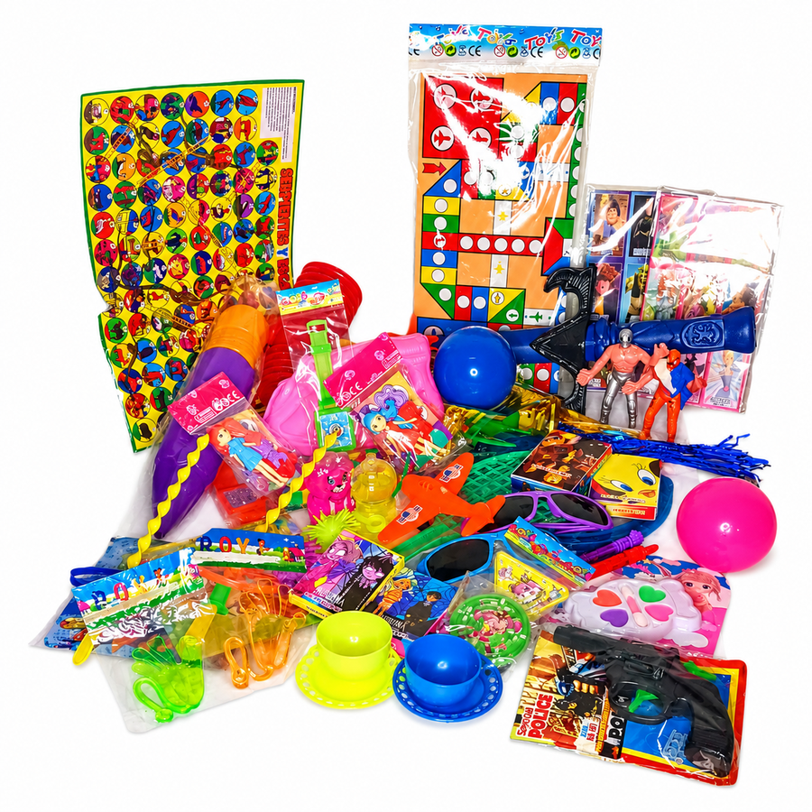 Juguetes para Piñata Surtidos | Relleno para Piñatas, Bolos, Dulceros y Fiestas Infantiles