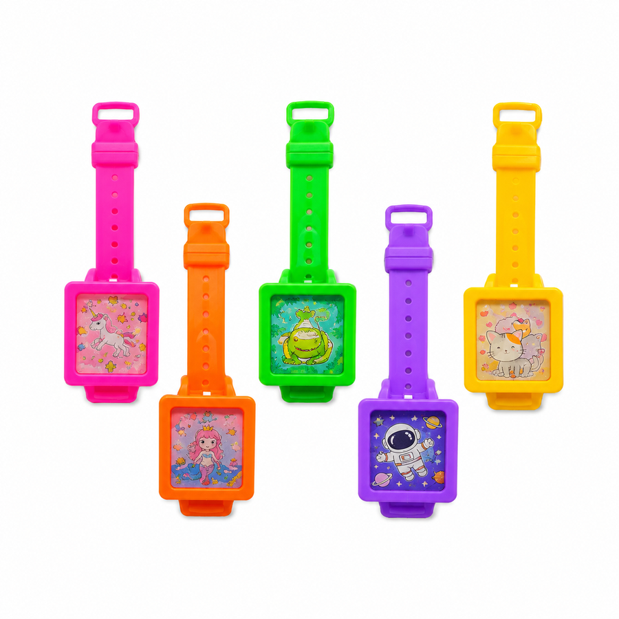 Planillas Relojes Laberinto Infantiles Surtidos 20 pzas | Juguete para Piñata, Bolo, Fiesta y Premios Escolares