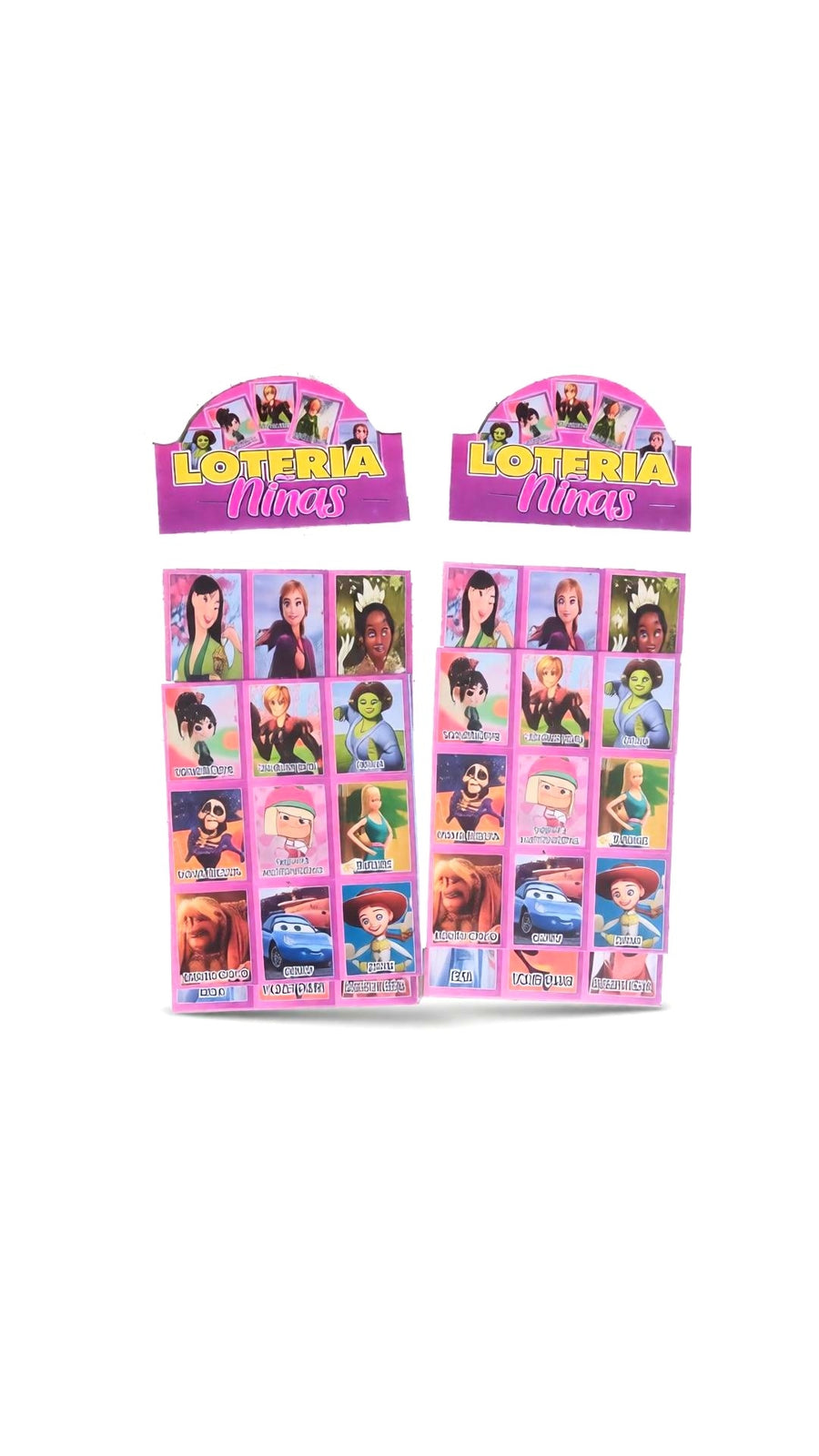 Juego de Lotería Infantil Mexicana con Tableros y Tarjetas 1 pza| Ideal para Piñatas, Bolos y Premios