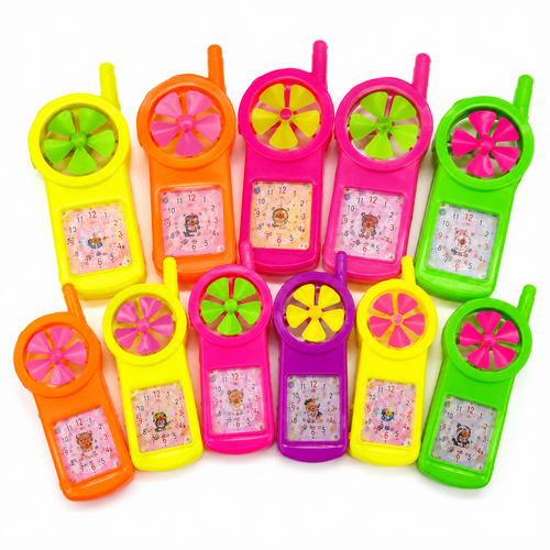 Planilla Celular Ventilador Juguete 20 pzas Con Aspas Giratorias Y Laberinto De Balines | Colores Surtidos