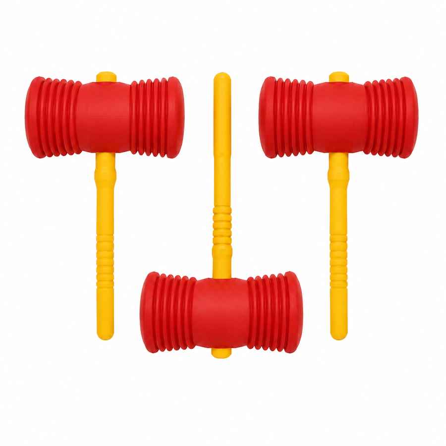 Chipote Chillon de Juguete 12 pzas | Martillos Divertidos para Piñatas, Fiestas y Eventos Infantiles