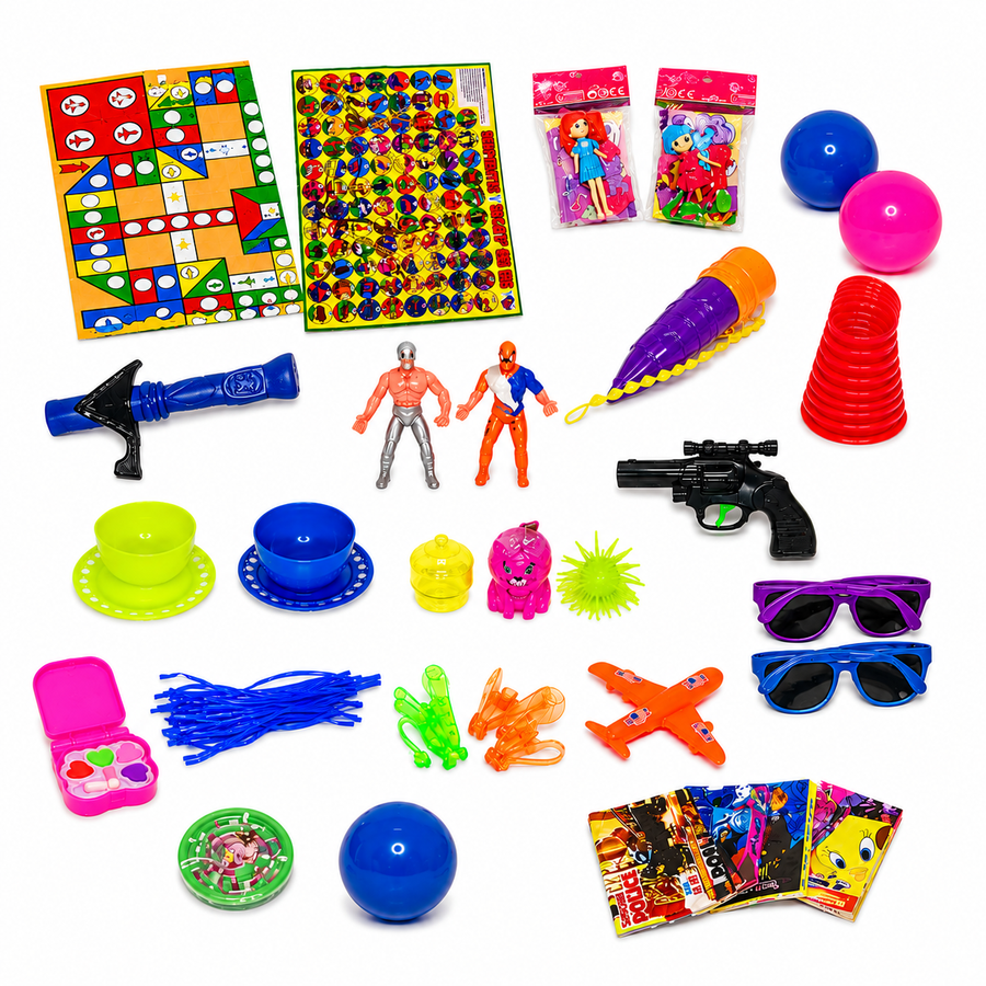 Juguetes para Piñata Surtidos | Relleno para Piñatas, Bolos, Dulceros y Fiestas Infantiles