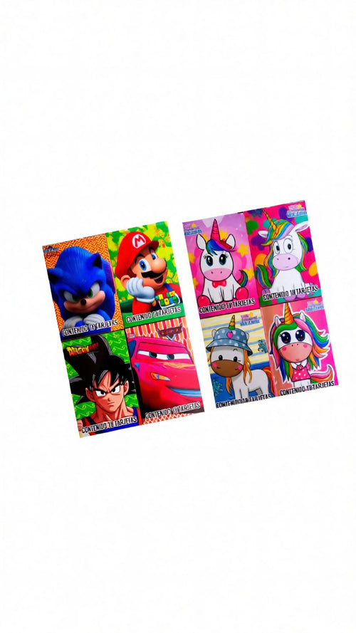Juego de Memoria Infantil de Bolsillo Tarjetas Educativas Premio para Fiesta 12 pzs