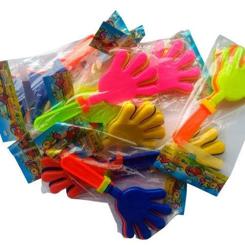 1 Planilla juguete manitas aplaudidoras 20 pz (precio por planilla)